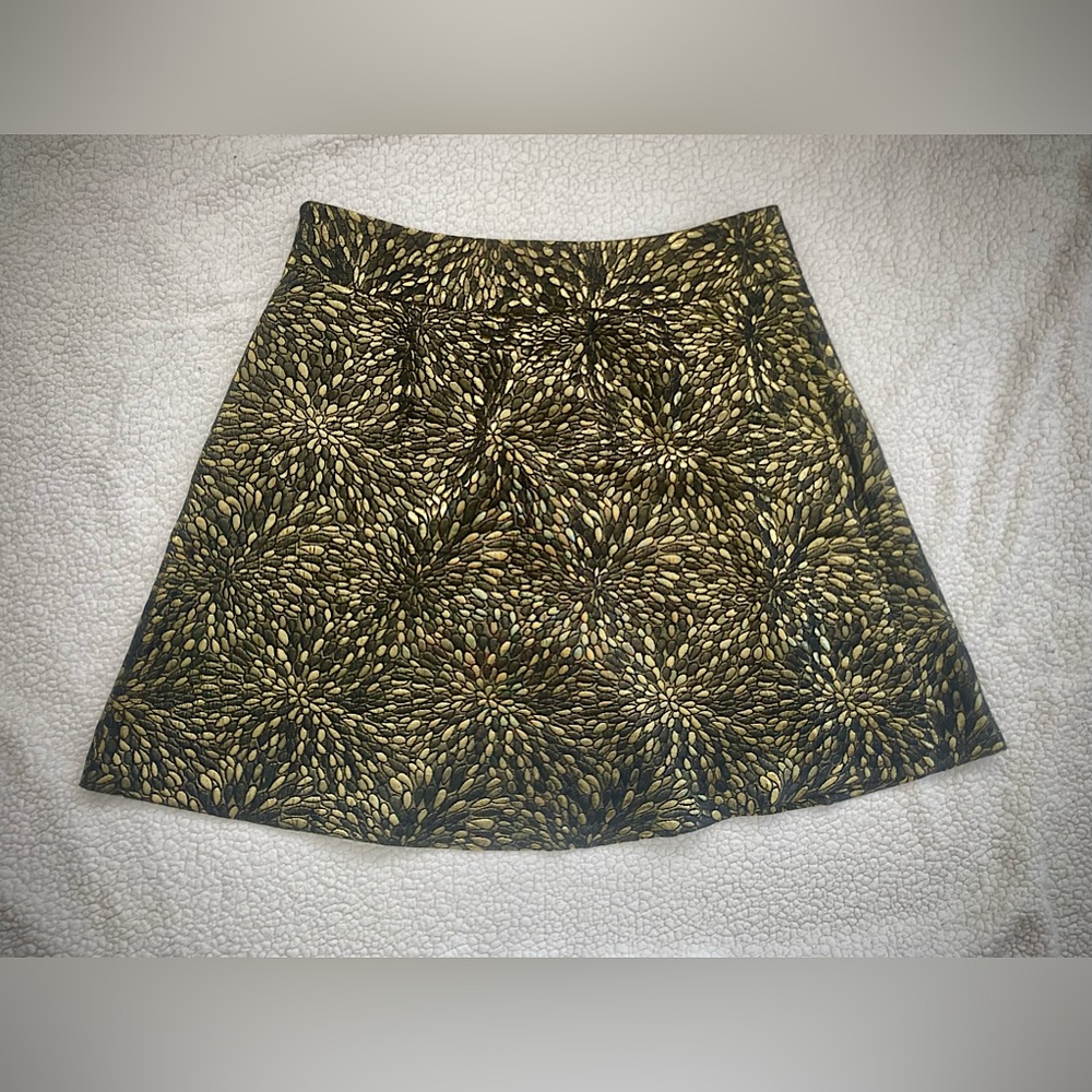 Lane Bryant Black and Gold Skirt, size 18
